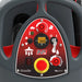 TBL 2228T control panel with key switch, toggle switches, speed dial and red emergency stop button