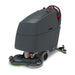 NaceCare TBL 2228T 28-inch battery walk-behind floor scrubber, front left angle on white