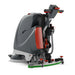 Rear view of the NaceCare TGB 817NX scrubber showing the handle, controls and rear squeegee