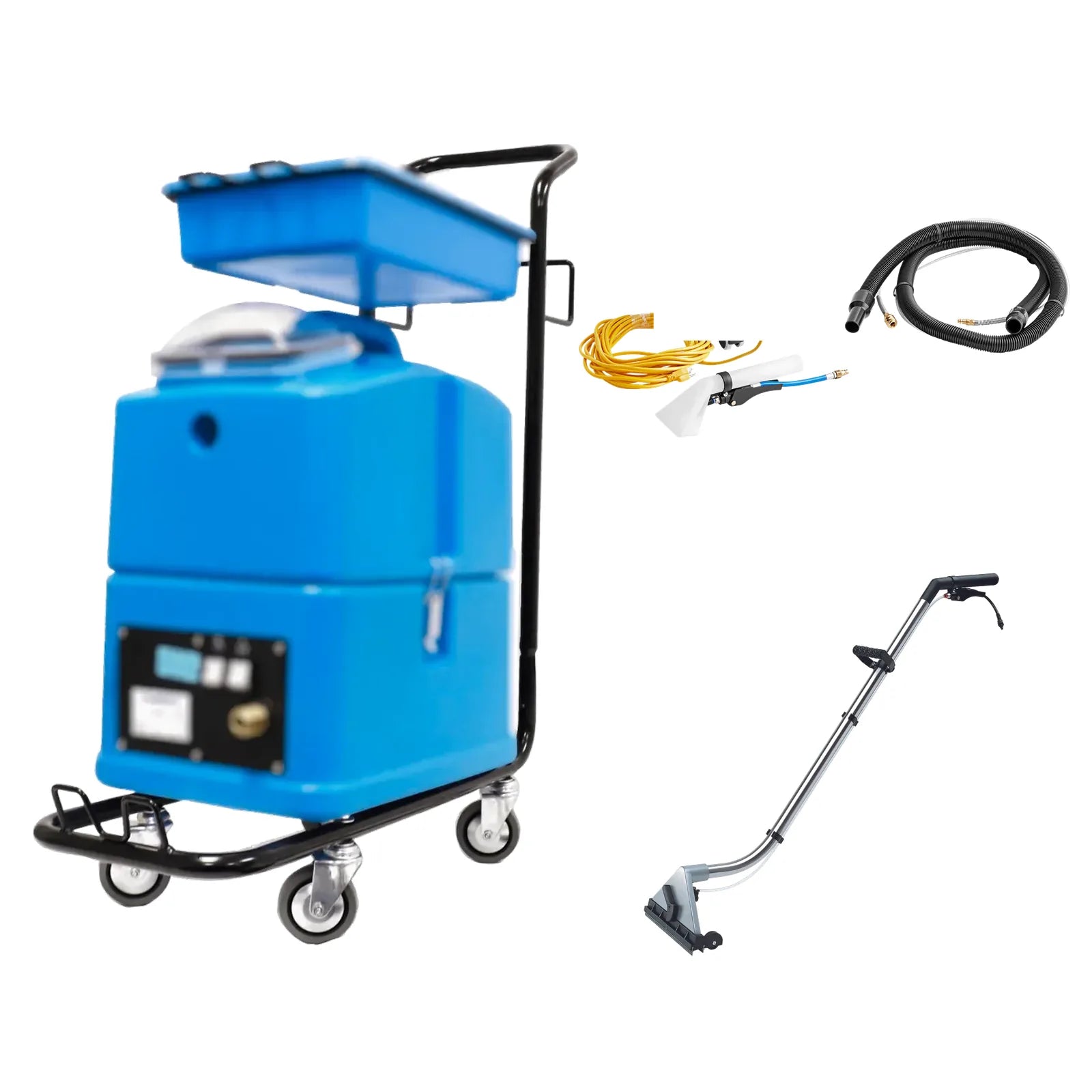 TP 4X on its cart next to the floor wand
