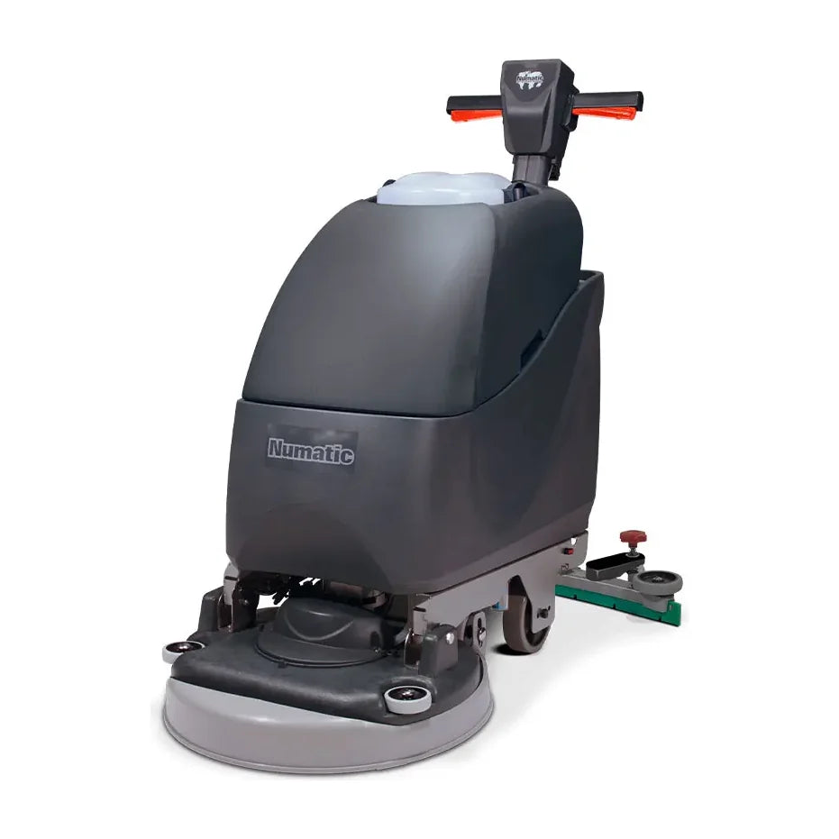 Twintec 20-inch corded floor scrubber, the same body as the NaceCare TT 1120, from another angle