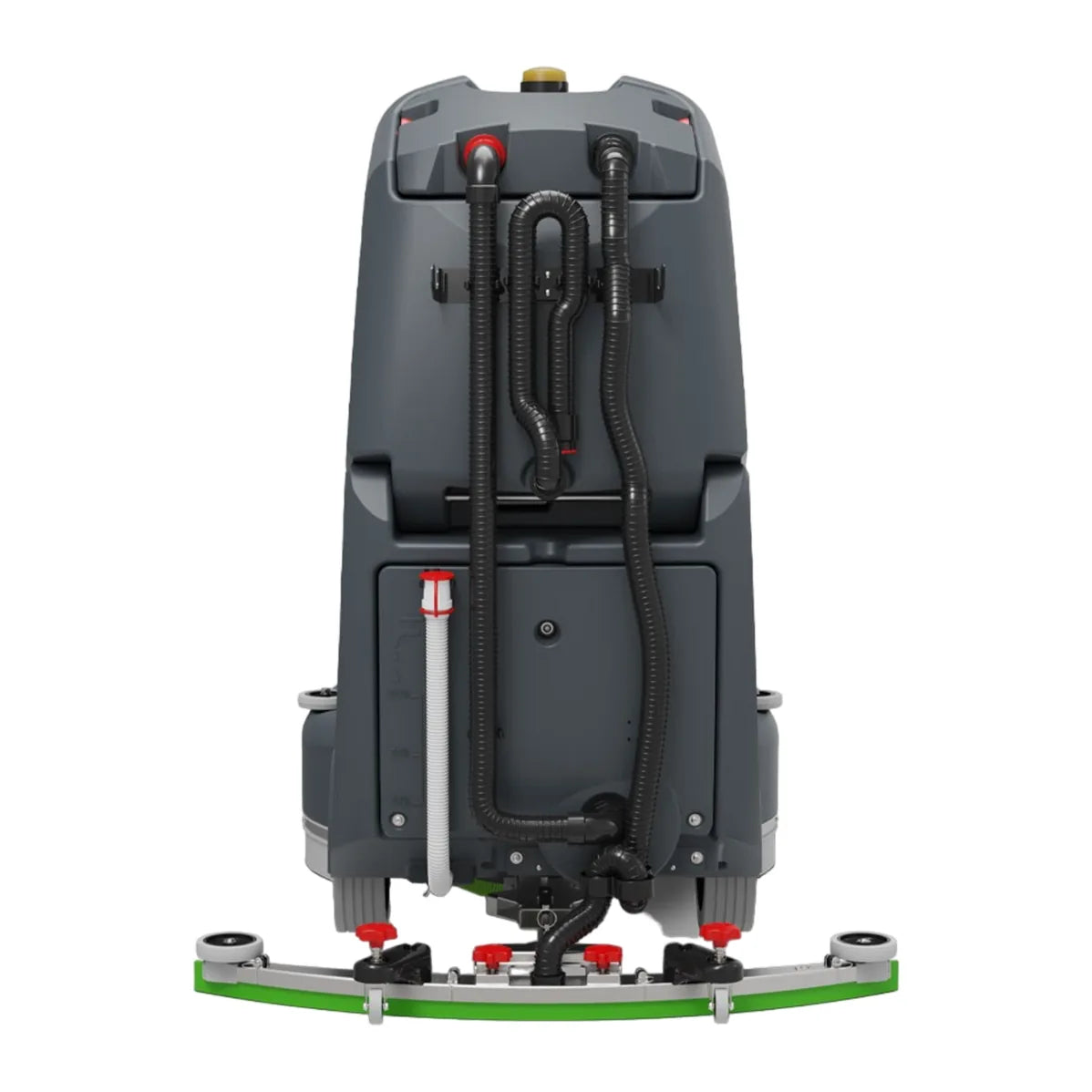 NaceCare TVL 850 ride-on floor scrubber seen from a second angle