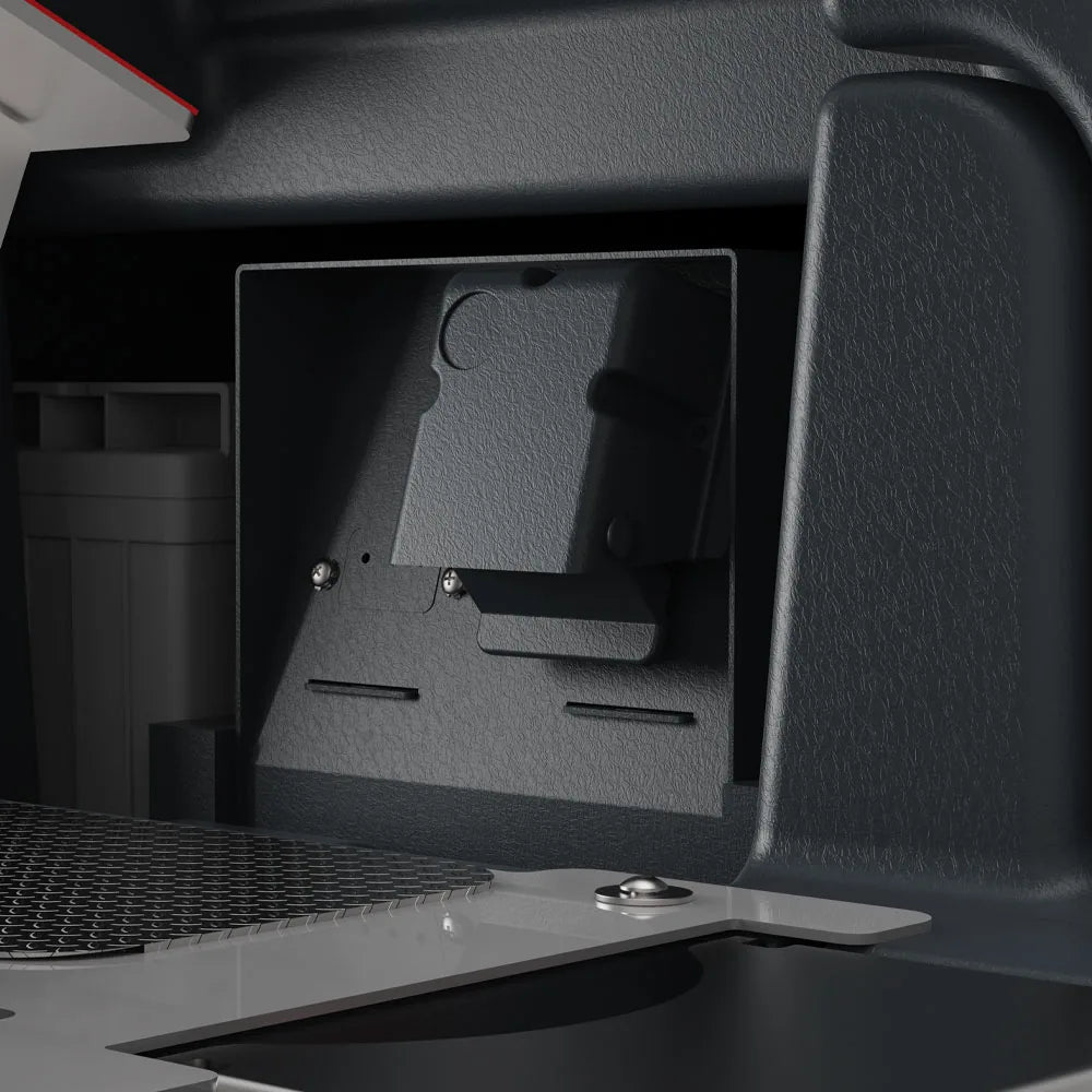 Charging point on the NaceCare TVL 850, where the on-board charger lead plugs in
