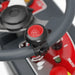 Steering wheel grip on the NaceCare TVL 850 ride-on scrubber