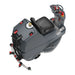 Top view of the NaceCare TVL 850 ride-on floor scrubber