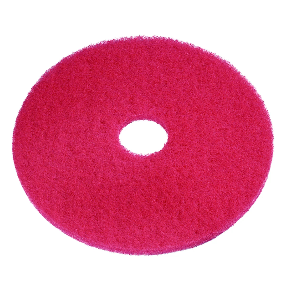 Red Nilfisk ECO buffing floor pad