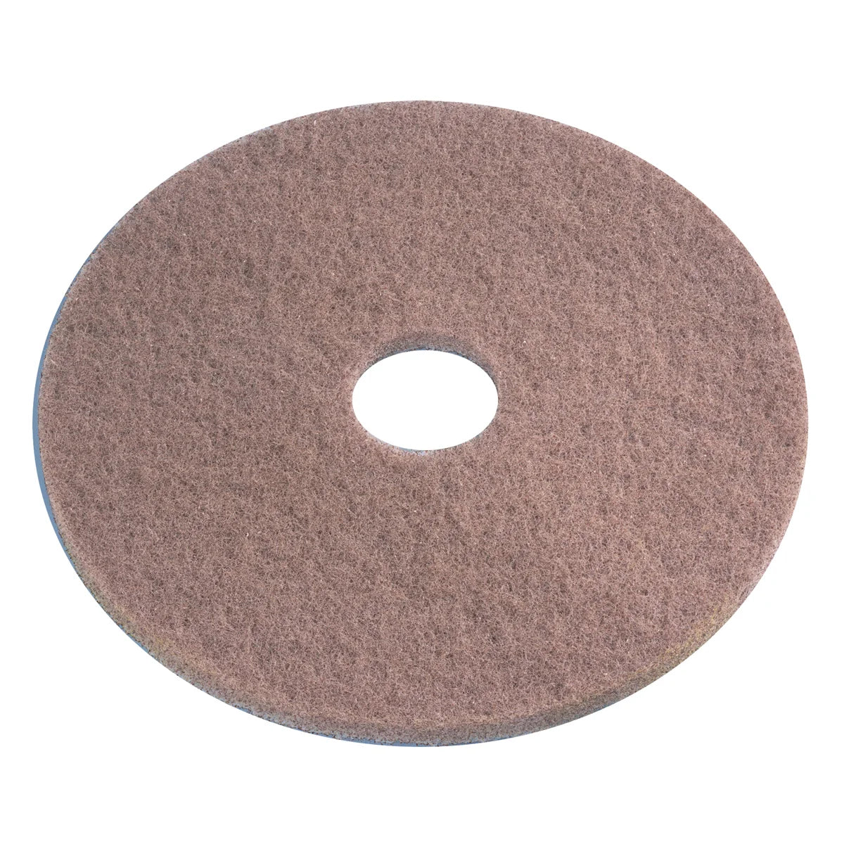 Tan Nilfisk ECO buffing floor pad