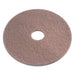 Tan Nilfisk ECO buffing floor pad