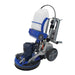 HOS Orbot LiFE Oscilating Orbital Floor Machine Left Angled View with Handle FOlded Down