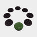 Orbot 3 inch 50 grit resin diamond discs for lippage removal, set of 8