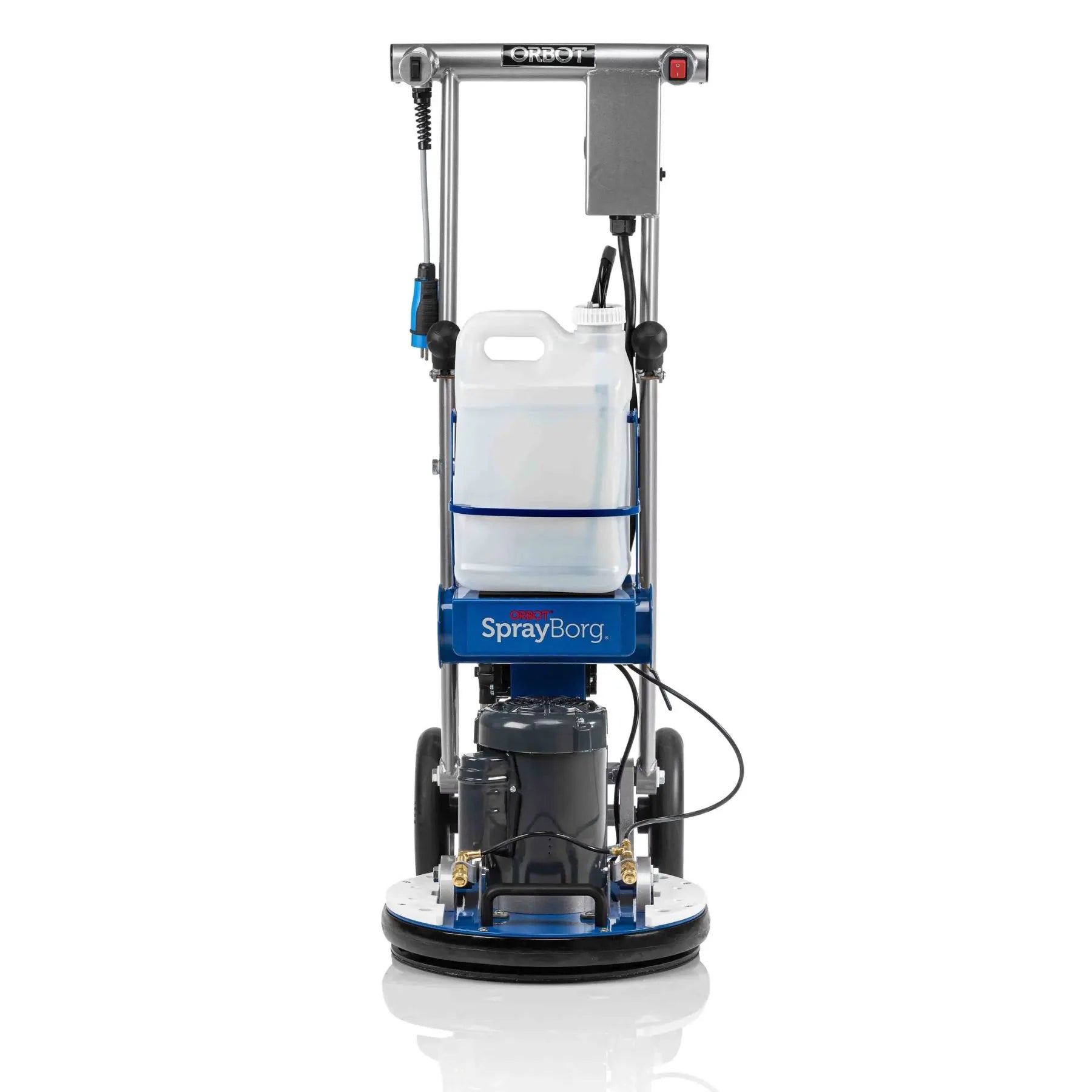 HOS SprayBorg Orbital Floor Machine Front View