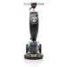 Orbot Vibe Oscilating Carpet Cleaner, Front View, Black with Steel Handle