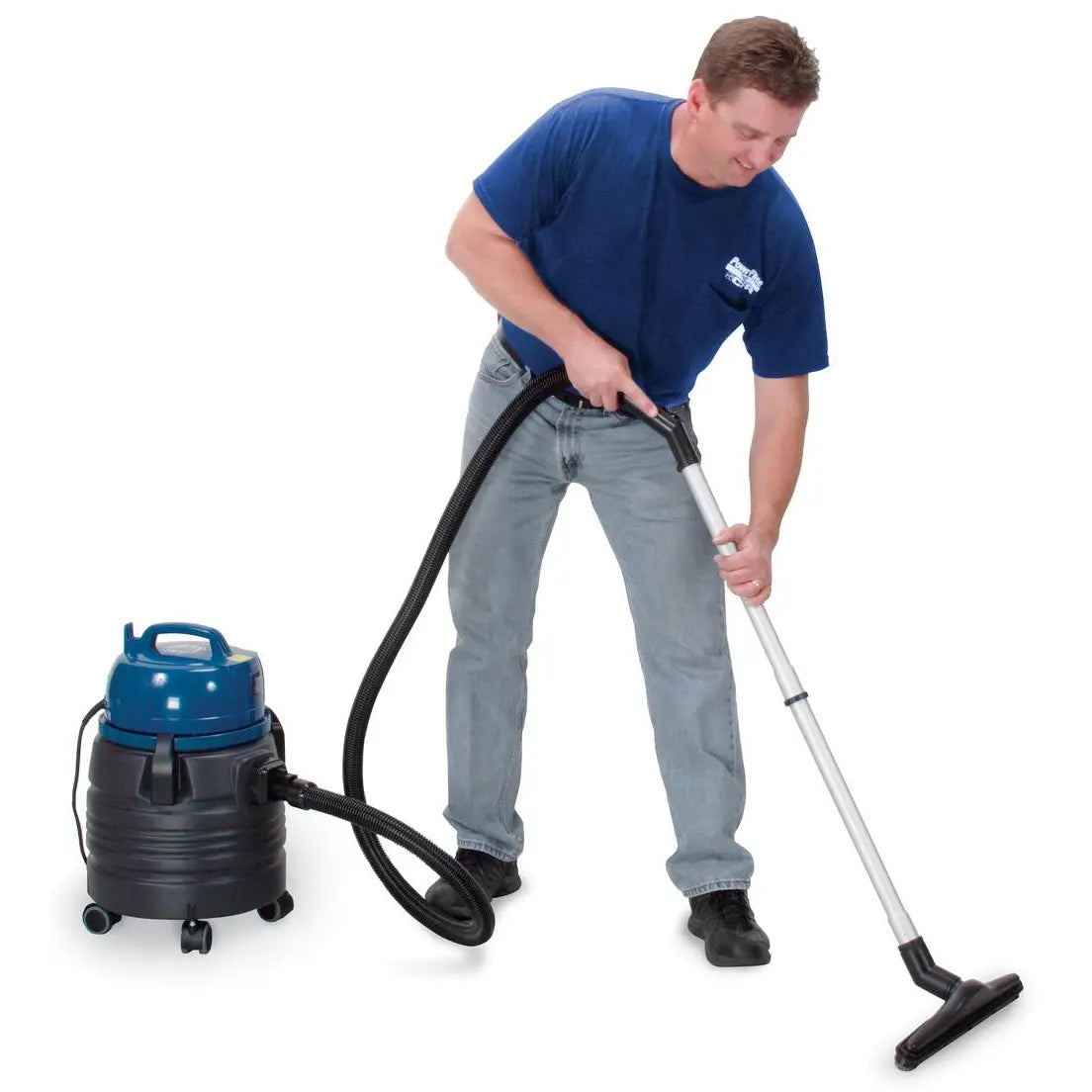 Powr-Flite® 5 Gallon Wet/Dry Vacuum In Use View