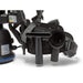 Comfort Pro BP6S cleaning tools clipped to the waist belt next to the canister