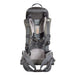 Rear view of the Comfort Pro Freedom harness with mesh back panel, shoulder straps and hip belt