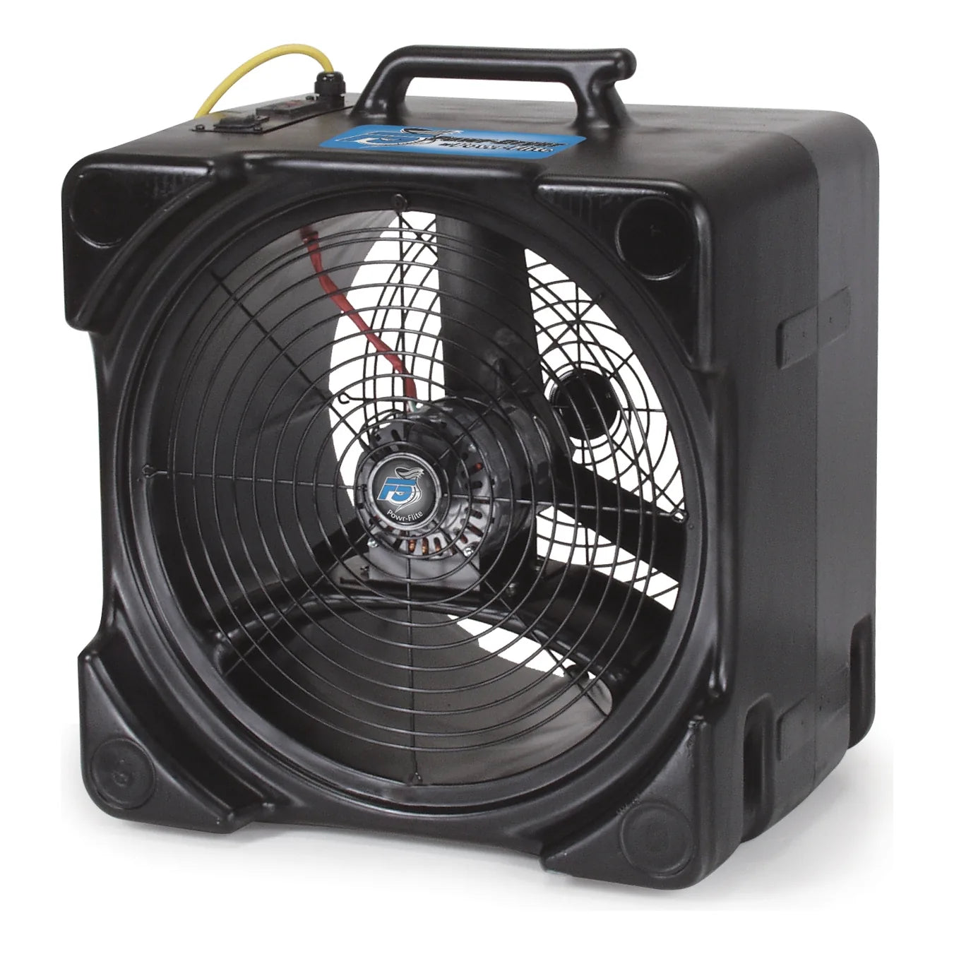 Powr-Flite F5 axial air mover PDF5, front view with 16.5 inch fan blade