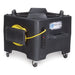 Powr-Flite F5 PDF5 axial air mover fitted with the PDF5C caster kit