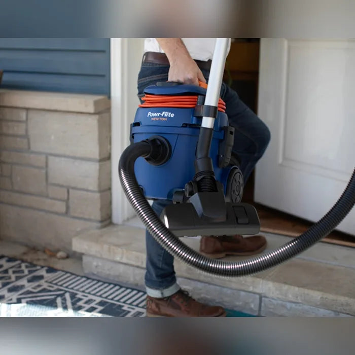 Newton air turbine nozzle cleaning an entry mat
