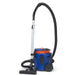 Powr-Flite Newton canister vacuum, left side view