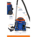 Powr-Flite Newton low-profile canister dimensions graphic