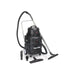 Powr-Flite PF54 15 gallon poly wet dry vacuum with hose, wand and floor tools, front view