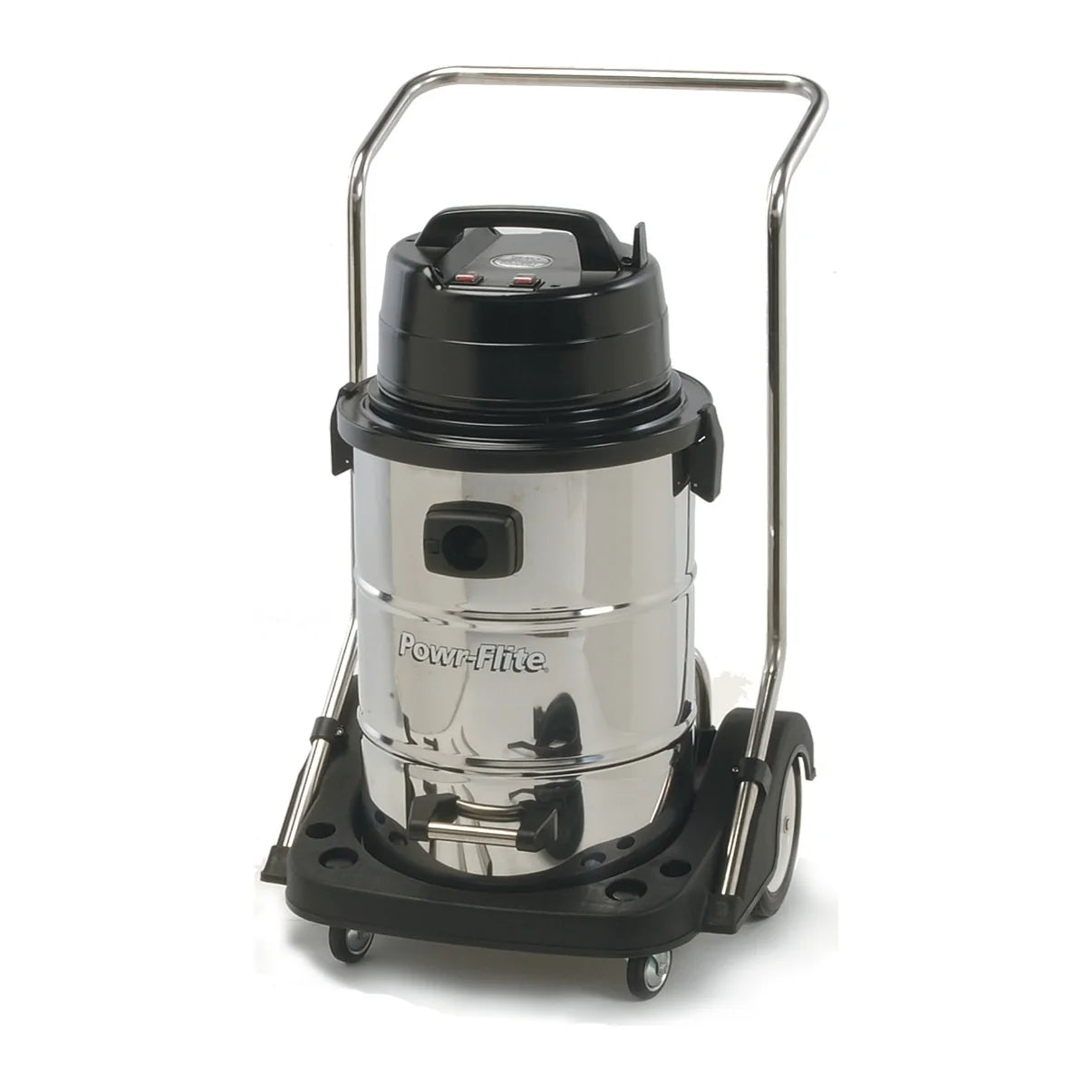 Powr-Flite PF57 wet dry vacuum, right side view