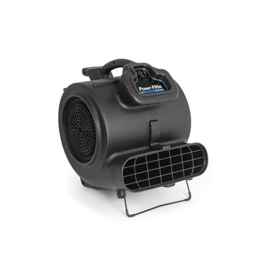 Powr-Flite Powr-Dryer PDS1 air mover lying flat, front three-quarter view