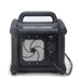 Powr-Flite Powr-Zone PFPZ ozone generator, front view with intake filter and 12-hour timer
