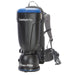 Powr-Flite Premium Comfort Pro BP10P 10 quart backpack vacuum, front view