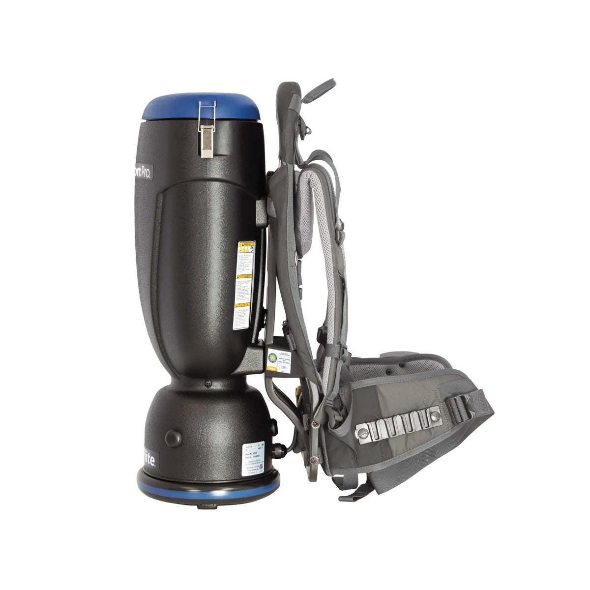 Left side of the Premium Comfort Pro BP10P showing the hip belt and tool holders