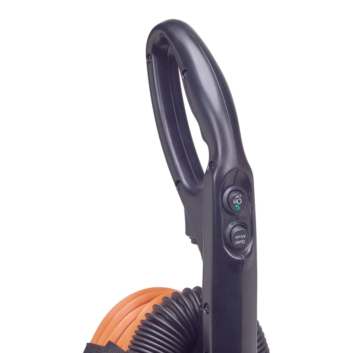 Rigel Deluxe D-grip handle with fingertip buttons for power and quiet mode