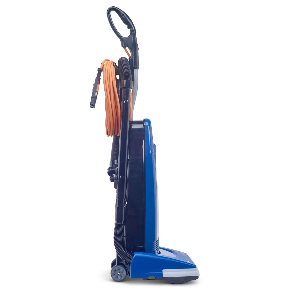Powr-Flite Rigel Pro upright vacuum, right side view