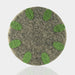 Orbot StoneFlash step 4 pad for polish preparation, round pad viewed from above