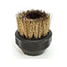 Therma-Kleen 3114 1-inch brass push-on detail brush for the Therma-Steem .75 and #10