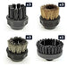 Therma-Steem .75 and #10 factory brush refill set: three each 1-inch nylon, brass and stainless steel brushes plus one 2-1/2 inch nylon brush