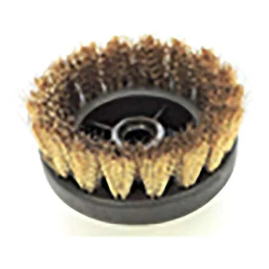 Therma-Kleen 4008 2-1/2 inch brass screw-on detail brush for the Therma-Steem Industrial 400 and XL