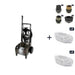 Therma-Steem Industrial 400 with spare brush set, triangle and floor microfiber cloths package