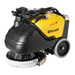 Tornado BD 17/6 compact scrubber with the handle folded for storage