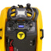 Close-up of the Tornado BDSO 20/21 stand-on scrubber steering wheel and control panel
