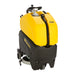 Tornado BDSO 20/21 stand-on scrubber, front left angle view on white