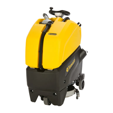 Tornado BDSO 20/21 stand-on scrubber, front right angle view