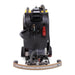 Tornado BR 22/14 cylindrical walk-behind scrubber, rear view with the squeegee