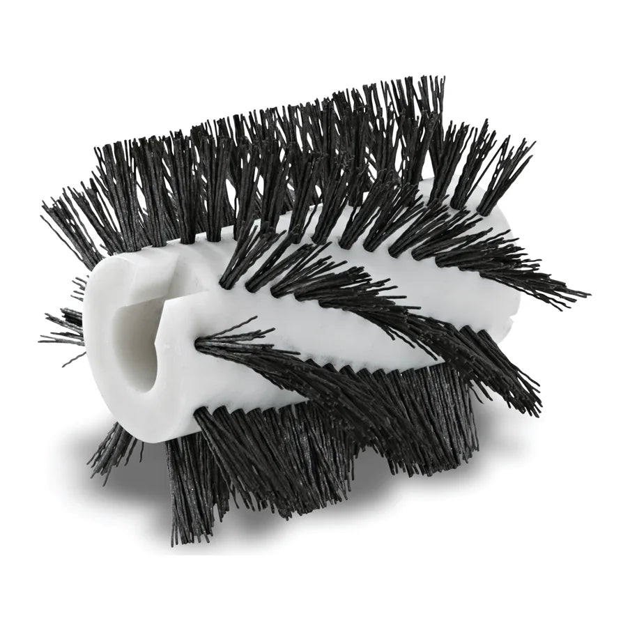 Tornado 90081 Tynex escalator brush for the BR 460, black abrasive bristles wound around a white core