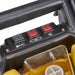 Close-up of the Tornado Mini-Marathon 370 self-contained carpet extractor control panel