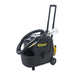 Tornado Pro Spotter portable carpet spotter, front left angle view on white with hose and hand tool
