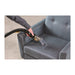Cleaning an upholstered chair with the Tornado Pro Spotter portable carpet spotter hand tool