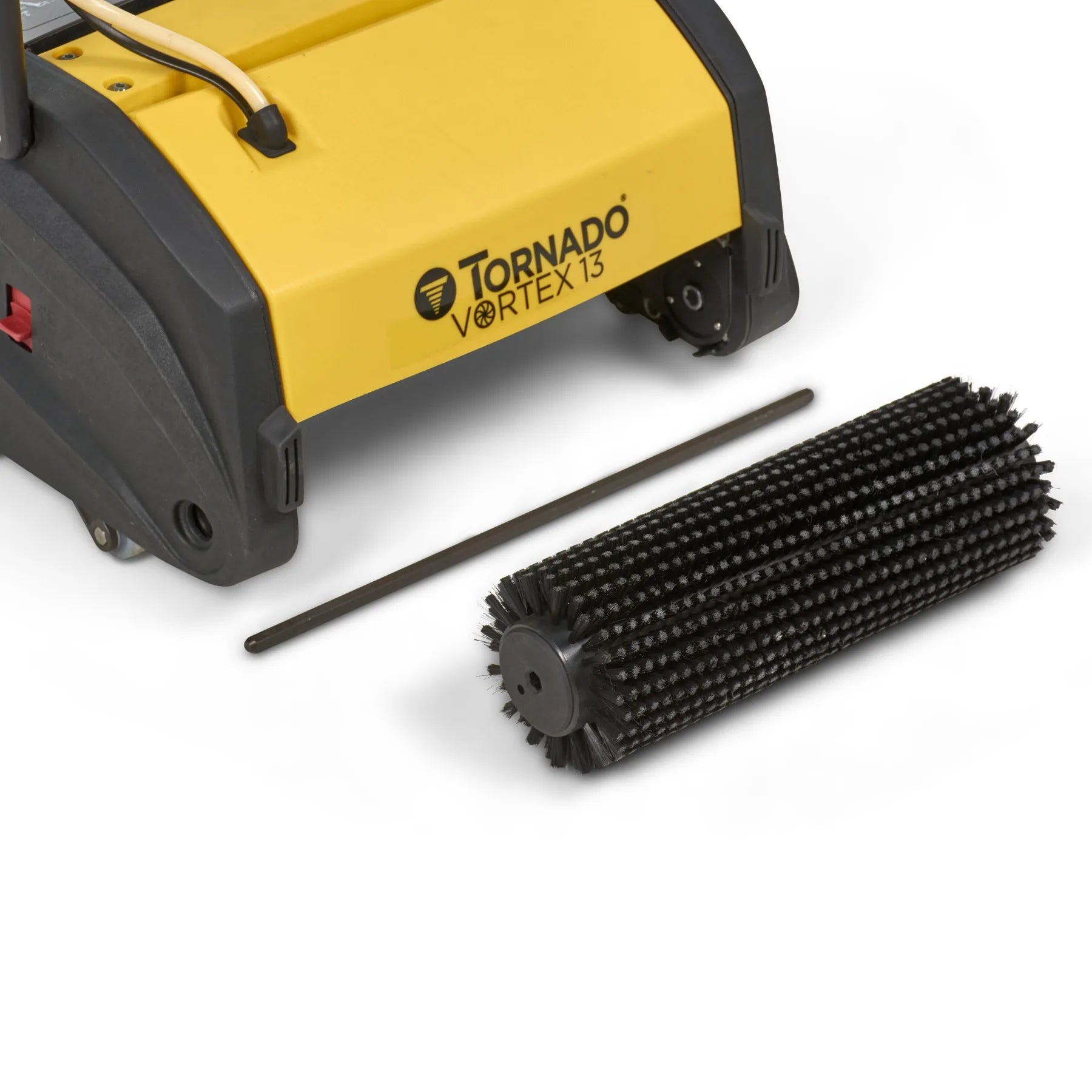 Tornado Vortex 13 CRB scrubber with cylindrical brush fully removed