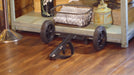 Tornado Vortex transport cart ready to use with the Vortex 18 CRB scrubber.