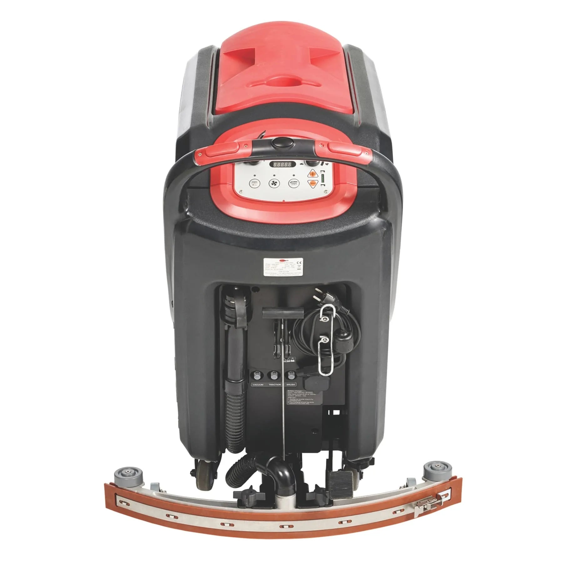 Viper AS5160T floor scrubber, rear view